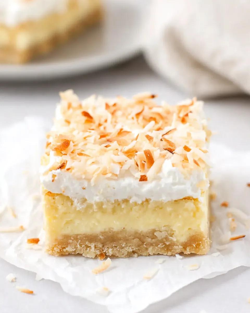 Layered Coconut Cream Pie Bars: Easier to Serve, Pure Bliss